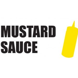 Mustard Sauce Sticker