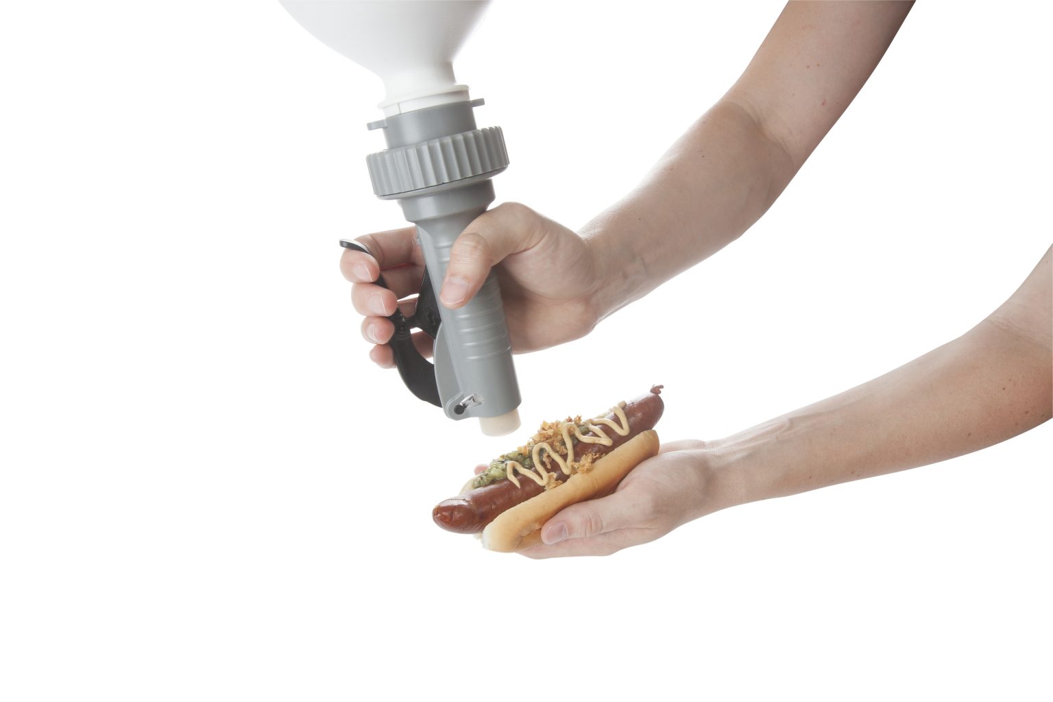 portiondispensergun Hanging Sauce Dispenser System Ultimate